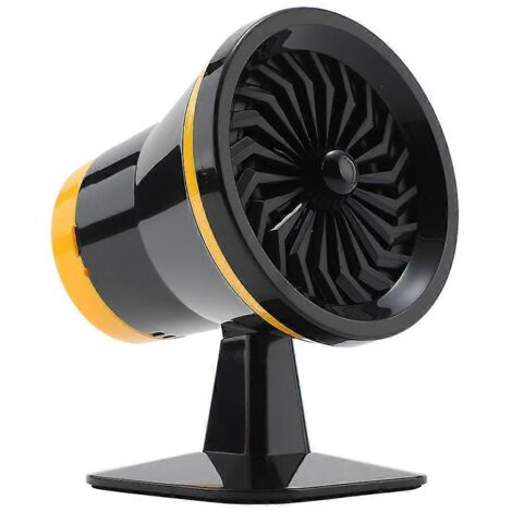 Mini-enceinte stéréo rechargeable pour home cinéma - Plastique noir (1/5)