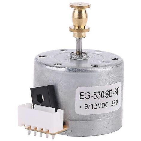 Platine vinyle 3 vitesses 33 45 78 tr/min, moteur en métal, trous de fixation de 25 mm - C- (1/5)