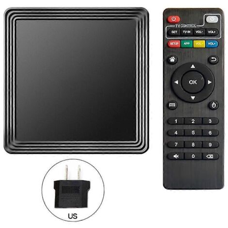 Home Box 4K pour Smart TV, boîtier décodeur 4K Android 10.0, lecteur multimédia Core TV - États-Unis (1/5)
