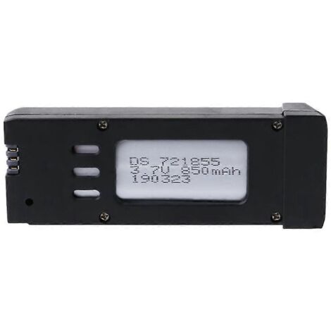 Batterie de remplacement au lithium 3,7 V 1200 mAh, 1800 mAh ou 850 mAh pour drone radiocommandé Eachine E58 - 850 mAh (1/5)