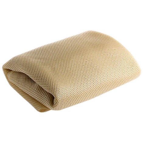 Grille de haut-parleur en tissu anti-poussière pour haut-parleur stéréo - 140 x 50 cm - Beige (1/5)