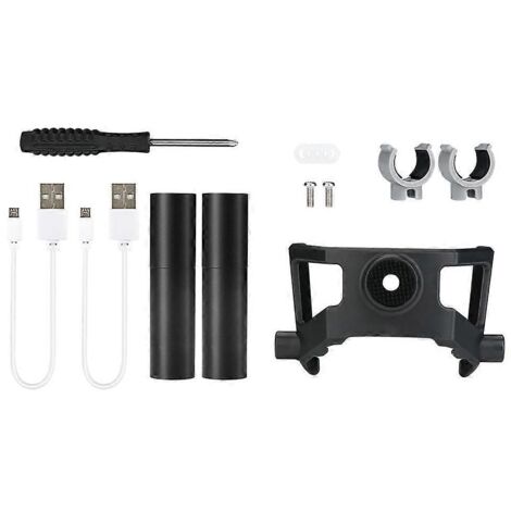 1 kit de support de projecteur de recherche nocturne pour drones, montage facile pour 3 projecteurs doubles. (1/5)
