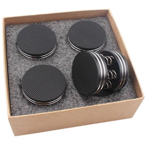 Tapis de protection de sol réglables pour haut-parleurs Hi-Fi et lecteur CD pour équipement audio (1/5)