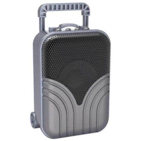 Enceinte compacte sans fil compatible Bluetooth avec batterie Li-ion intégrée de 1200 mAh (1/5)