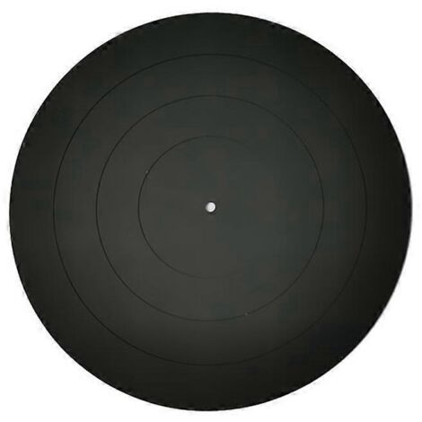 Tapis en caoutchouc silicone antidérapant pour platine vinyle, durable et anti-vibrations. (1/5)