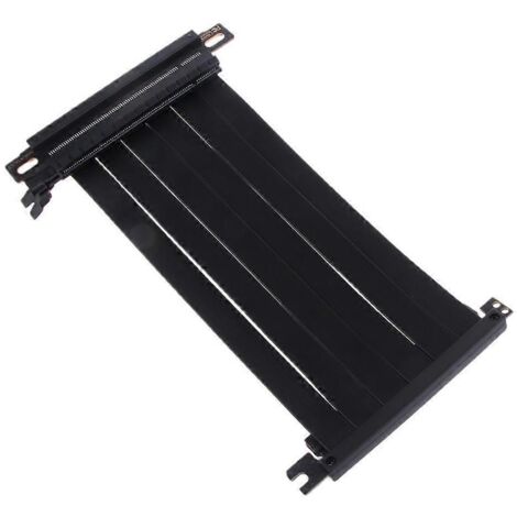 Rallonge flexible PCIe 3.0 x16 pour carte graphique, compatible avec les boîtiers PC. (1/5)