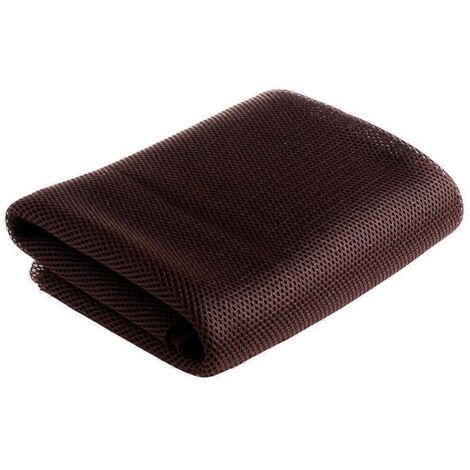 Grille de haut-parleur en tissu anti-poussière pour haut-parleur stéréo - 140 x 50 cm - Marron (1/5)