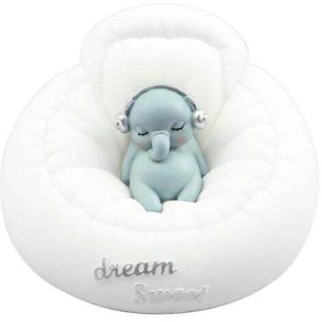 Lampe de nuit Huhu pour canapé, motif cœur romantique, en vinyle, petite lampe de relaxation, cadeau idéal pour les amoureux des animaux. (1/5)