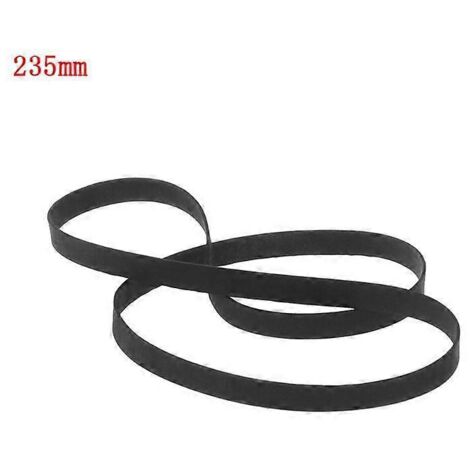 Courroie en caoutchouc de haute qualité pour platine vinyle, lecteur CD/DVD, pliable en deux, 23,5 cm. (1/5)