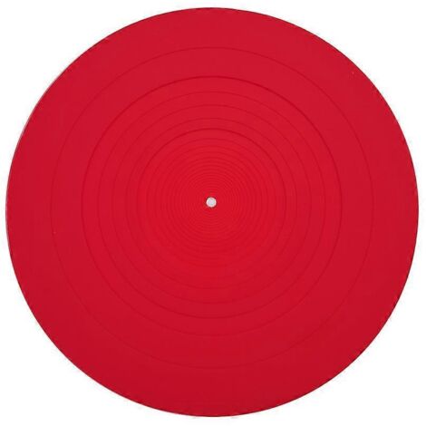 Patin en silicone anti-vibrations pour platine vinyle, antidérapant. (1/5)