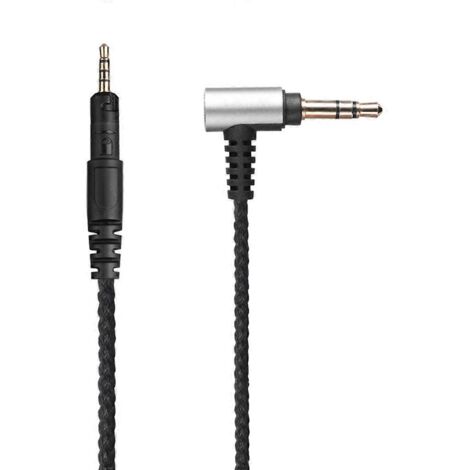 Câble audio haute résistance, cordon durable pour casques ATH-M40x, M50x et M60x - 120 cm (1/5)