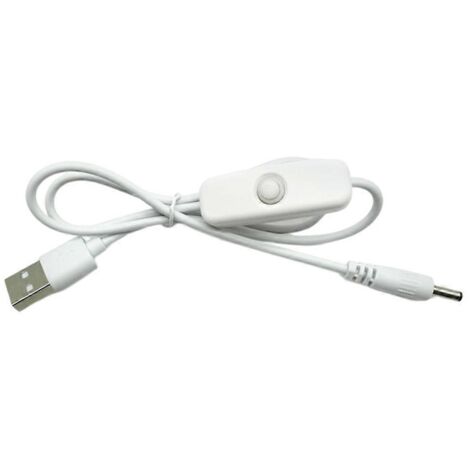 Câble convertisseur d'alimentation USB vers prise CC 3,5 mm x 1,35 mm, 1,5 m ou 1,5 m. (1/5)