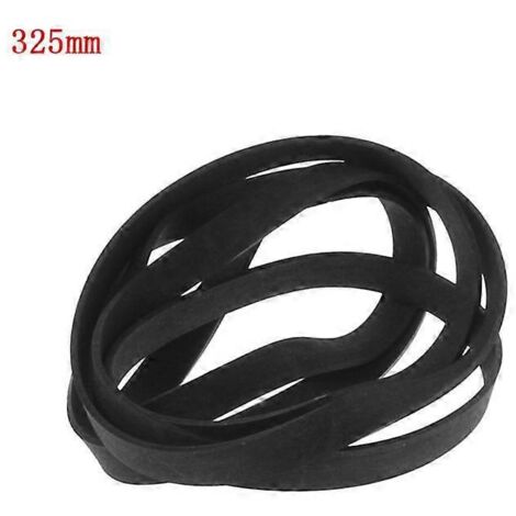 Courroie en caoutchouc de haute qualité pour platine vinyle, lecteur CD/DVD, pliable en deux, 32,5 cm. (1/5)