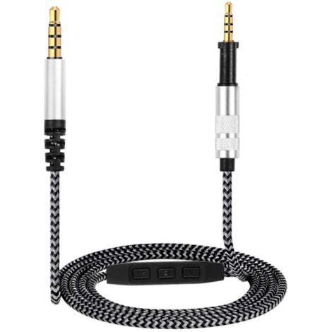 Câble audio stéréo d'extension Music Wire pour casques AKG K450, K430, K451, K452 et K480 avec réglage du volume. (1/5)