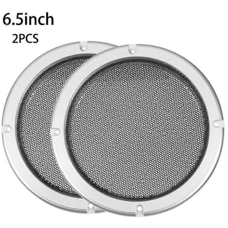 Grille de protection ronde pour haut-parleur, cache-plumes, boîtier stable, filet - 6,5 pouces - (1/5)