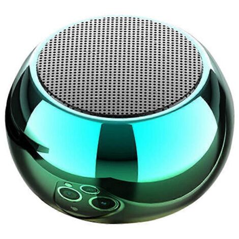 Mini enceinte portable rechargeable compatible Bluetooth pour la musique en extérieur, à la maison ou en voyage (1/5)