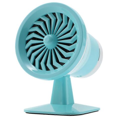 Mini-enceinte stéréo rechargeable pour home cinéma - Plastique - Bleu clair (1/5)