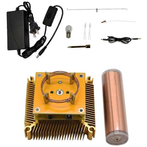 Kit de montage de bobine Tesla pour haut-parleur plasma à bobine musicale Tesla CC - Arc-US (1/5)