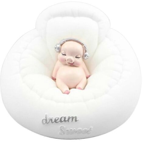 Lampe de nuit Huhu pour canapé, motif cœur romantique, en vinyle, petite lampe de relaxation, cadeau idéal pour les amoureux des animaux.