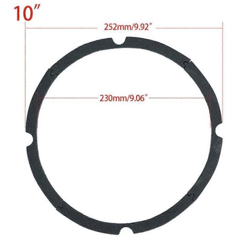 Coussinet en mousse pour haut-parleur de graves 4 trous/8 trous, éponge à monter soi-même pour Shell-E- (1/5)