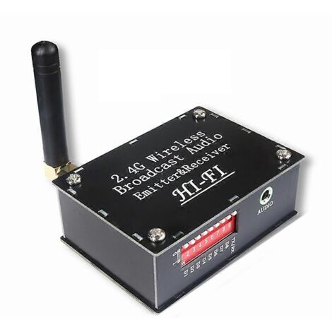 Émetteur-récepteur sans fil, portée de transmission de 45 m, récepteurs sans batterie. (1/5)