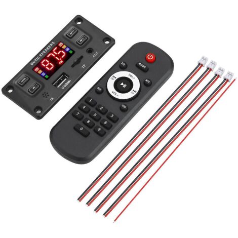 Carte de décodage sans perte compatible Bluetooth pour MP3/WMA/WAV/APE/FLAC - Grande télécommande (1/5)