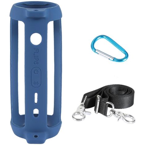 Étui en silicone souple et résistant pour enceintes sans fil JBL Flip 6 (1/5)