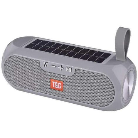 Caisson de basses sans fil à énergie solaire pour son surround extérieur (1/5)