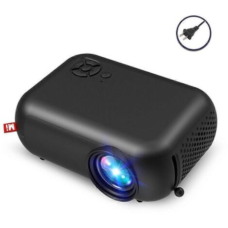 Mini projecteur WiFi A10, lecteur multimédia portable pour la maison, compatible 1080p, prise américaine. (1/5)