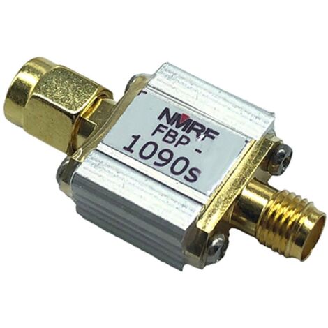 Filtre passe-bande à fréquence centrale de 1090 MHz, bande passante de 3 dB - hôte unique (1/5)