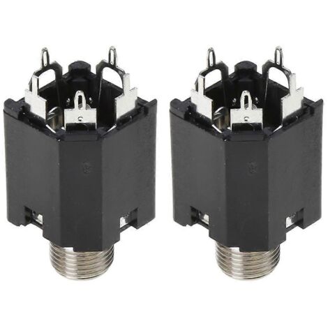 Connecteur de câble microphone, prise audio, interface microphone 5 broches - 1 lot de 2 (1/5)