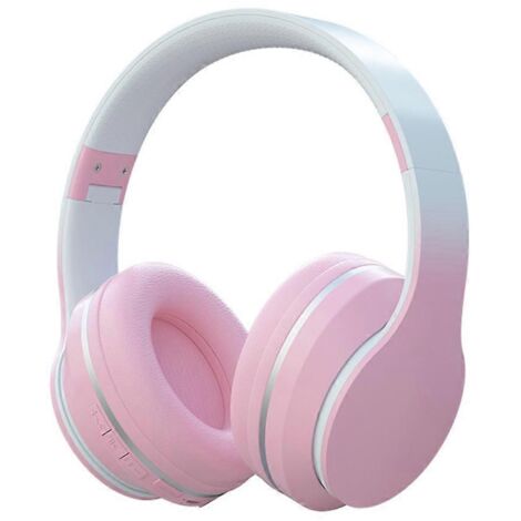 Casque audio amélioré sans fil/filaire supra-auriculaire pour téléphone, ordinateur et jeux vidéo. (1/5)