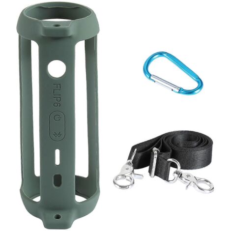 Étui en silicone souple et résistant pour enceintes sans fil JBL Flip 6 (1/5)