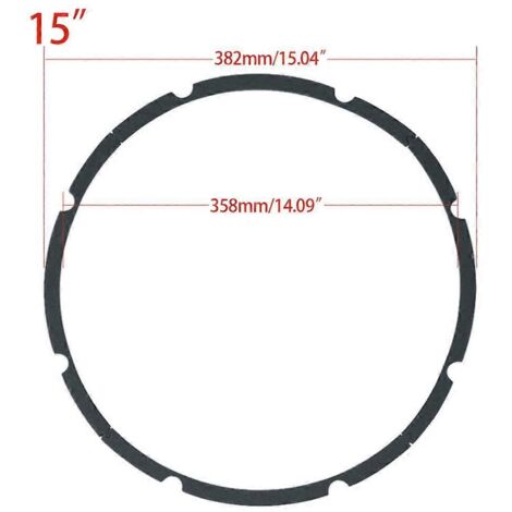 Coussinet en mousse pour haut-parleur de graves 4 ou 8 trous, à monter soi-même, pour Shell-J- (1/5)