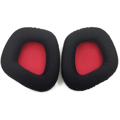 Coussinets d'oreille en mousse, coussinets de rechange pour casque sans fil Corsair Void RGB Elite (1/5)