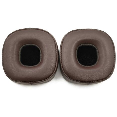 Coussinets d'oreille en cuir de mouton, coussinets d'oreille, réparation de casque pour Major IV 4 3 2 (1/5)