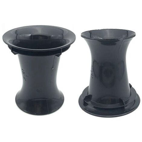 Lot de 2 tubes d'évent de haut-parleur 99 x 82 mm pour caisson de basses, compatible avec haut-parleur bass-reflex. (1/5)