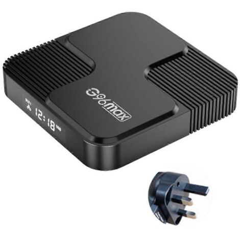 Boîtier TV Android G96max H618 Top Box avec double signal WiFi pour Android 12.0 - Prise UK - 4 Go / 64 Go