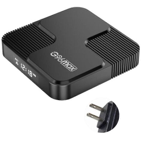 Boîtier TV Android G96max H618 Top Box avec double signal WiFi pour Android 12.0 - Prise US - 4 Go de RAM et 64 Go de stockage (1/5)