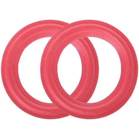 1 paire de mousses rouges pour suspension de haut-parleur - Kits de réparation de suspension de haut-parleur - 5 pouces (127 mm) (1/5)
