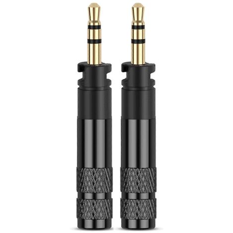 2 adaptateurs jack audio stéréo 2,5 mm à 3 pôles pour casque Momentum (1/5)