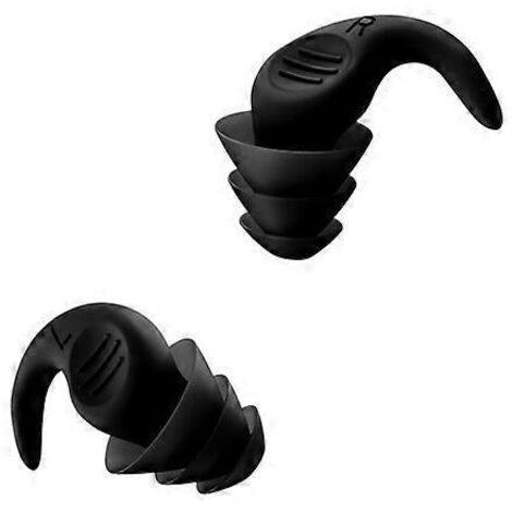 Conception ergonomique avec embouts souples qui s'adaptent au conduit auditif et isolent efficacement du bruit. (1/5)