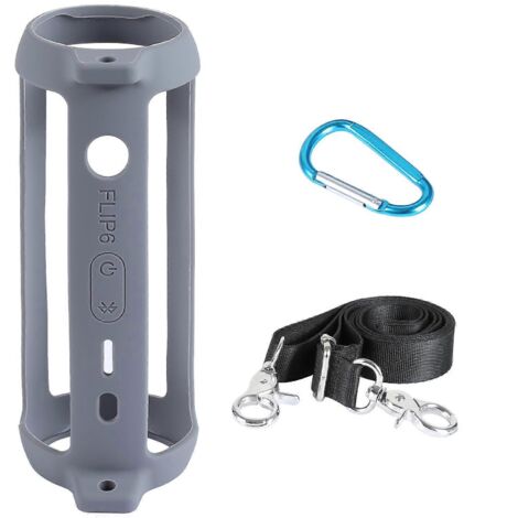 Étui en silicone souple et résistant pour enceintes sans fil JBL Flip 6 (1/5)