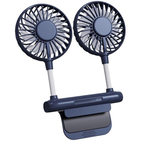 Climatiseur portable, mini ventilateurs de refroidissement rechargeables par USB pour le bureau et la maison (femme) (1/5)