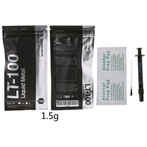 Pâte thermique conductrice liquide haute performance pour dissipateur thermique CPU/GPU - 1,5 g (1/5)