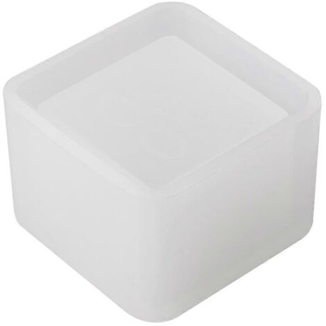 Moules en silicone cubiques pour mouler des cadeaux en époxy, des décorations de Noël et des pots de fleurs (1/5)