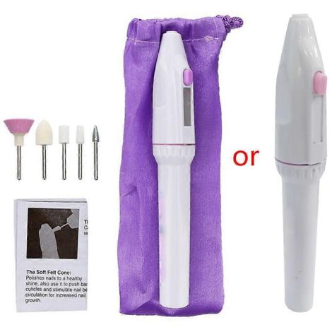Poinçonneuse électrique à finition époxy, 1 stylo + 5 têtes de ponçage pour la sculpture (1/5)