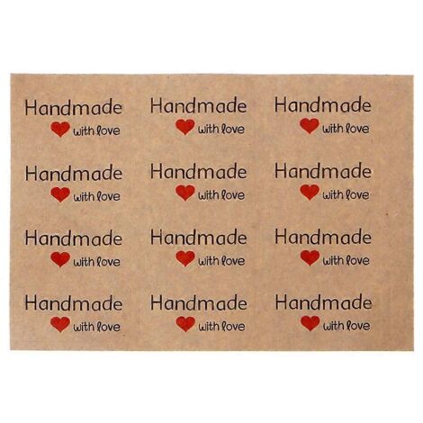 Étiquettes autocollantes « Love Paper Stickers » pour cadeaux de Noël, étiquettes de scellage à faire soi-même (1/5)