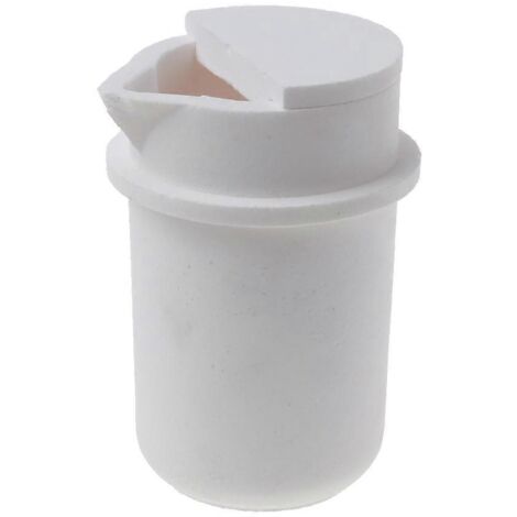Creuset en quartz fondu de 1 kg pour fonderie, four, chalumeau, fusion, coulée, raffinage (1/5)