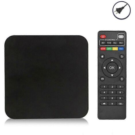Boîtier multimédia 4K pour Android 7.1, compatible avec les formats vidéo, prise US, 8 Go et 128 Go de stockage (1/5)